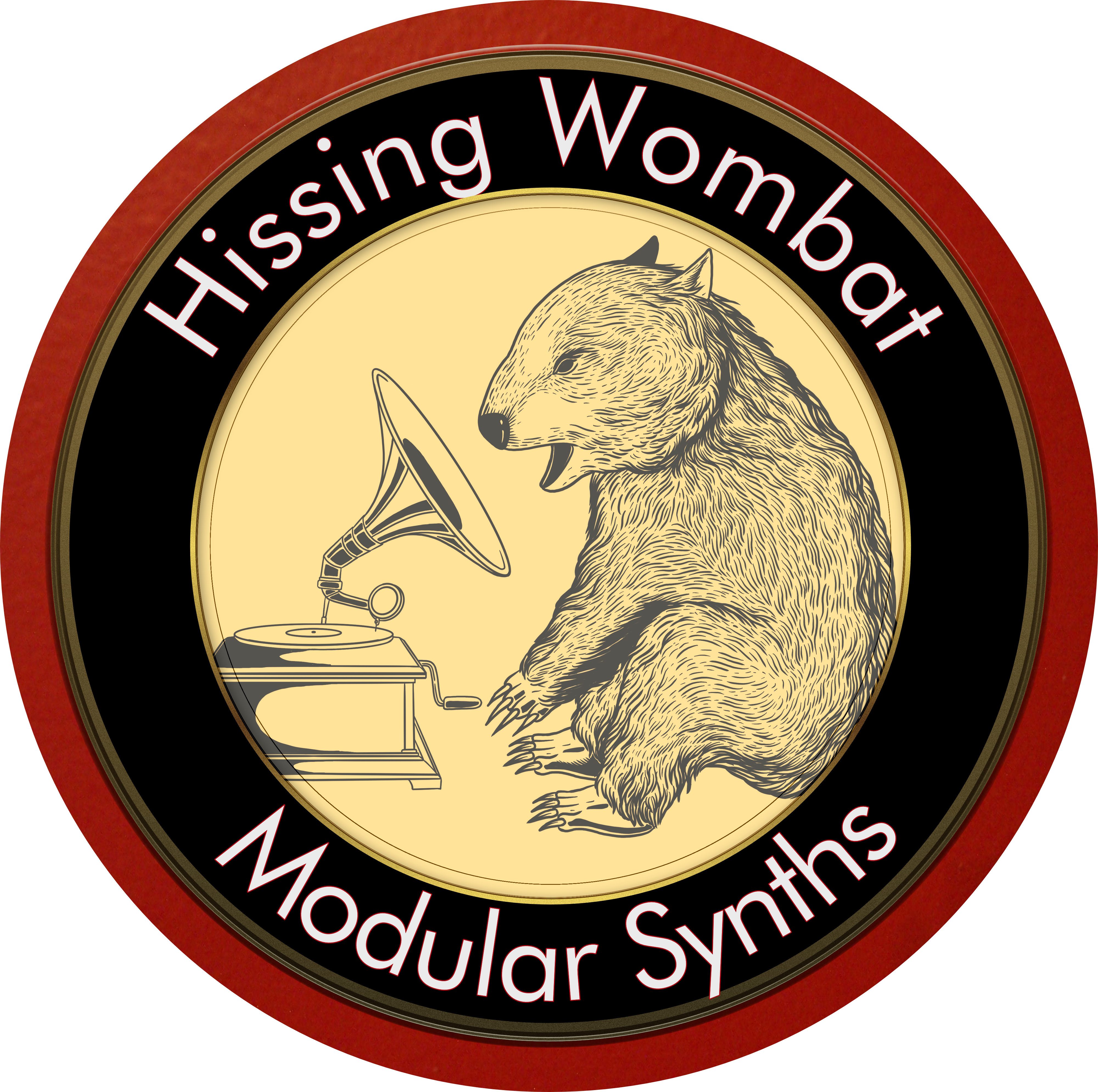 Hissing Wombat Logo Watermark